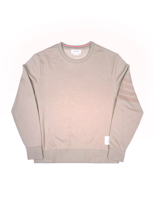 Thom Browne Beige Crewneck Sweatshirt