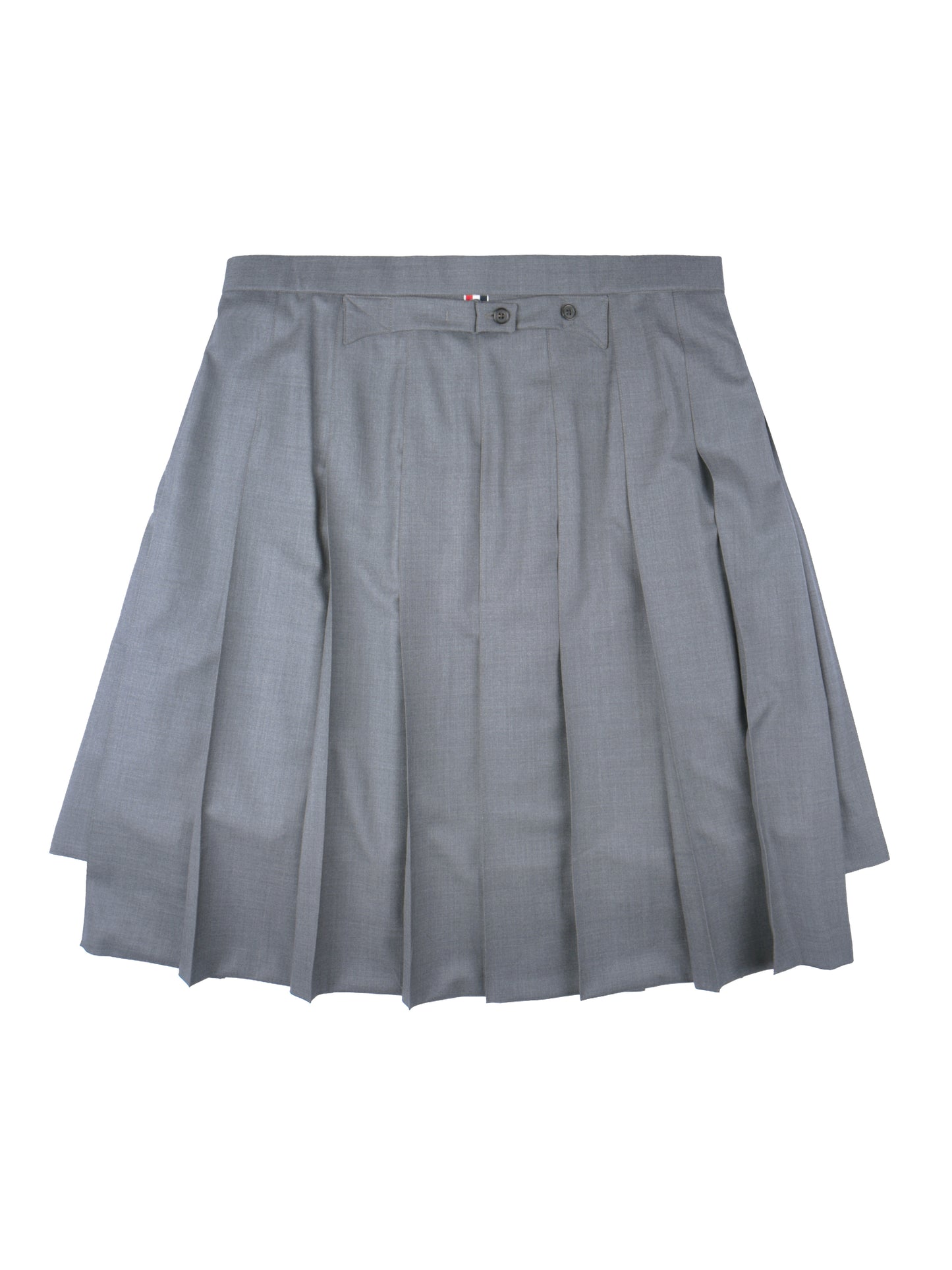 Thom Browne Knee Length Pleated Skirt