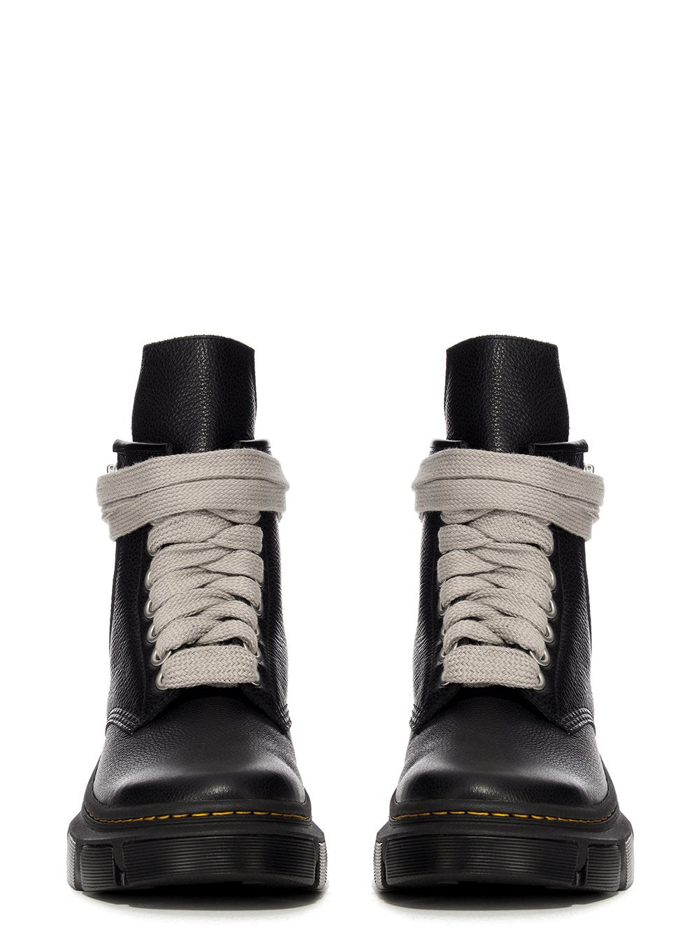 Dr. Martens x Rick Owens 1460 DMXL Jumbo Lace Boot in Black Cow Leather