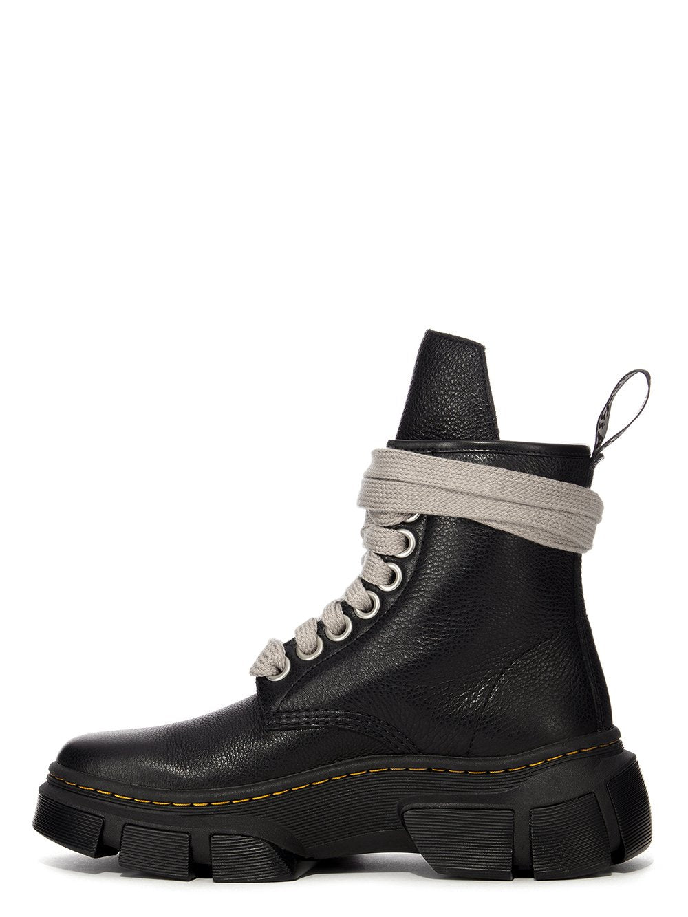 Dr. Martens x Rick Owens 1460 DMXL Jumbo Lace Boot in Black Cow Leather