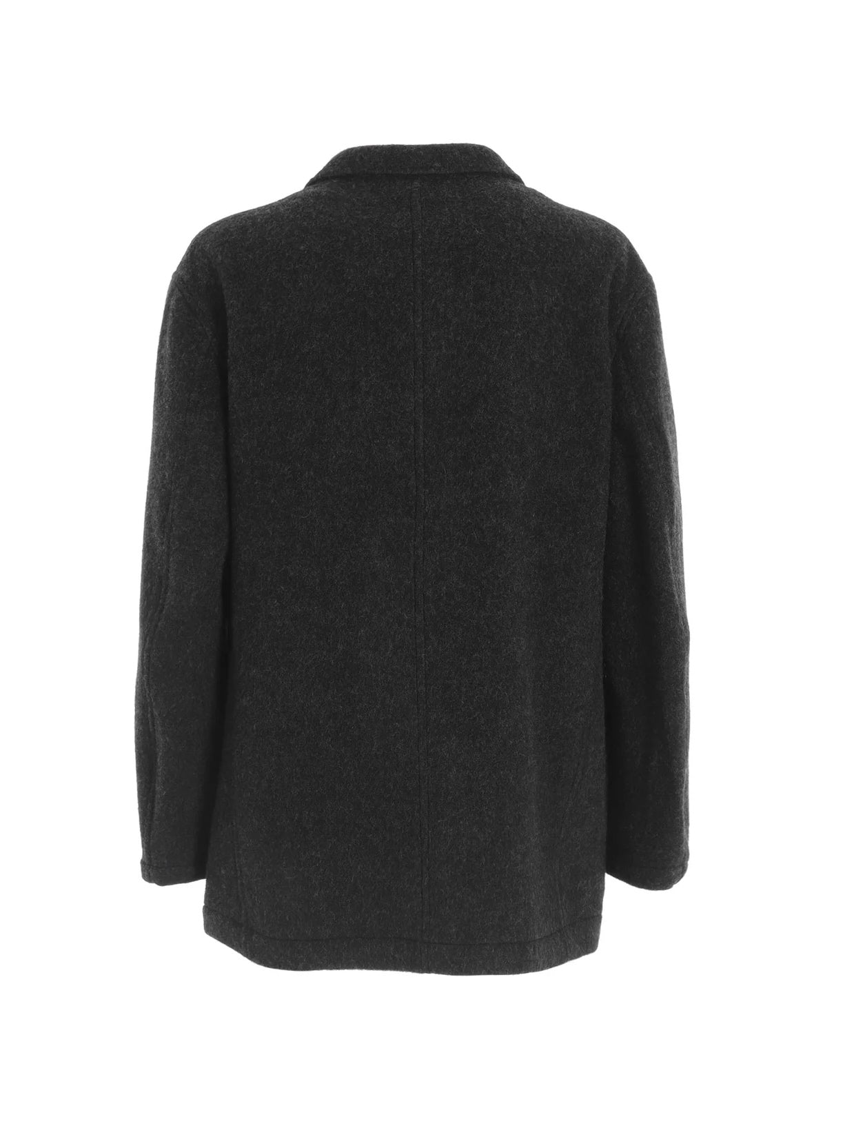 Yohji Yamamoto × Masses Wool Herringbone Jacket