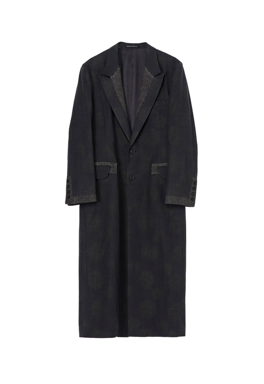 Yohji Yamamoto Dungaree JQ Black Long Jacket