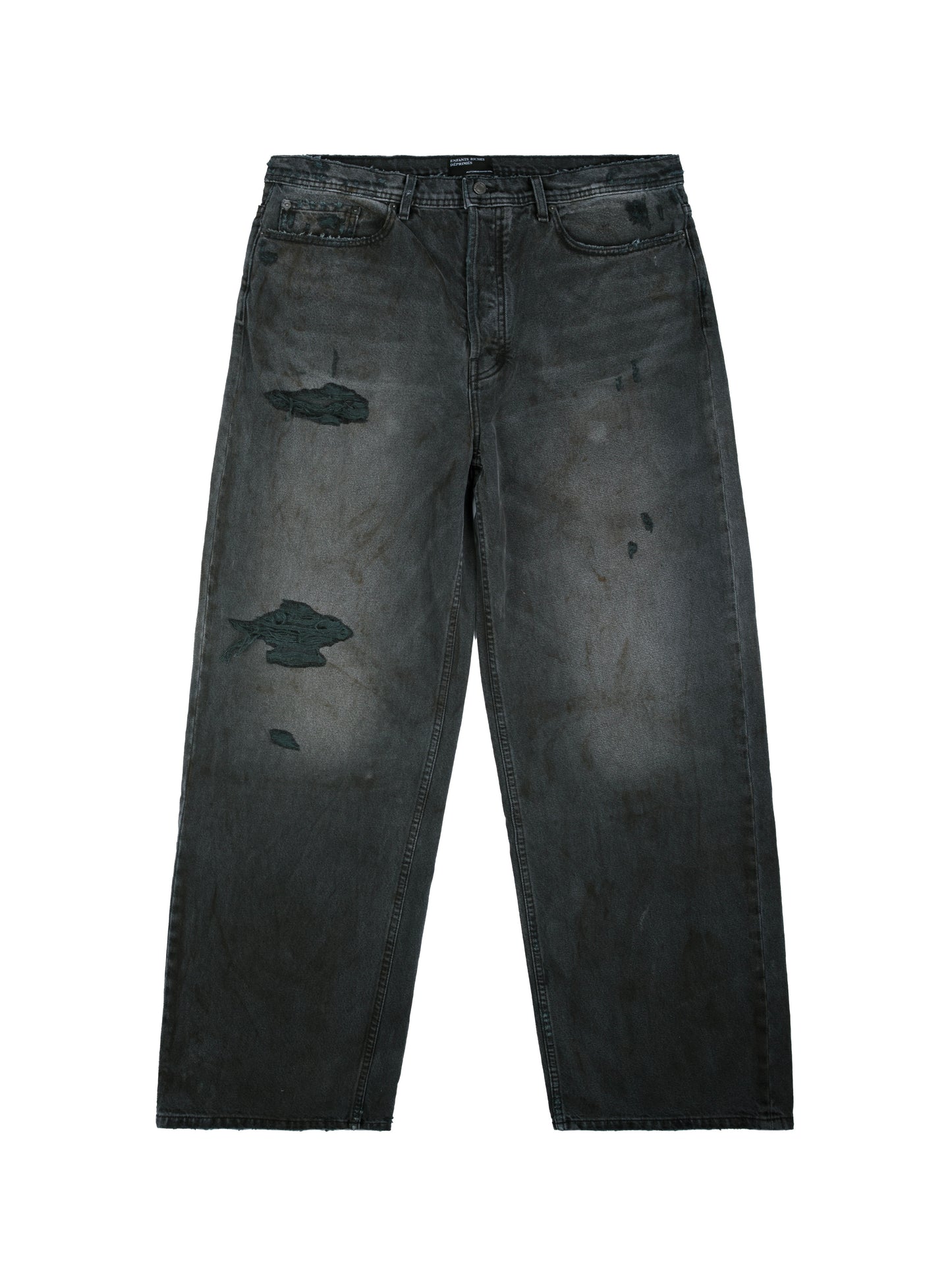 Enfants Riches Deprimes Black Corpse Pose Jeans