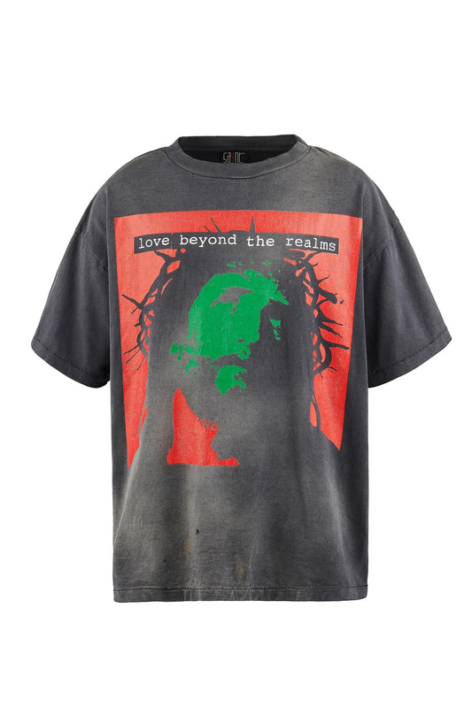 Saint Michael Love Beyond Black T-shirt