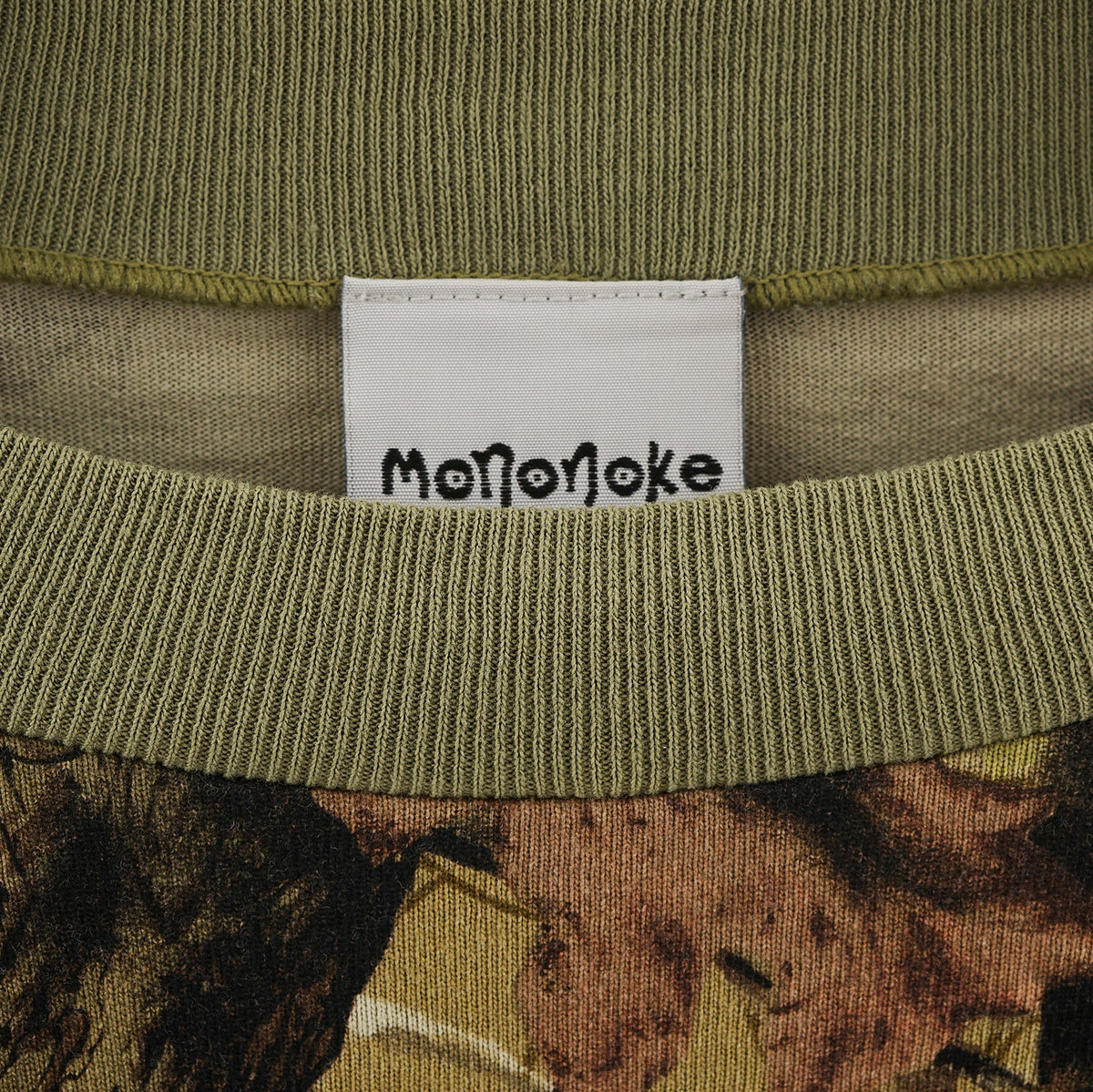 Mononoke・Made x Takashi Murakami Wide Long Sleeve T-Shirt Camo