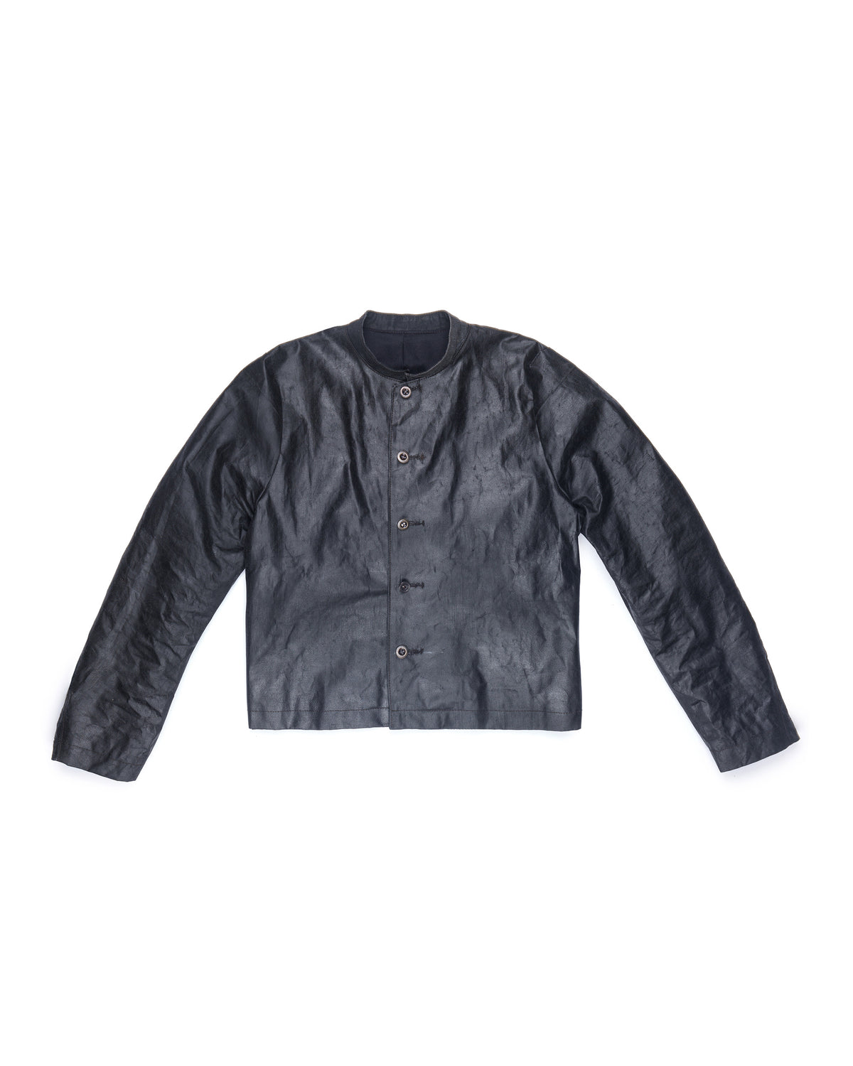 Nosapluna The Jimmy Jacket Painted Oil Cotton Black