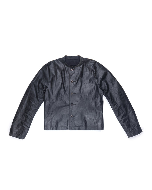 Nosapluna The Jimmy Jacket Painted Oil Cotton Black