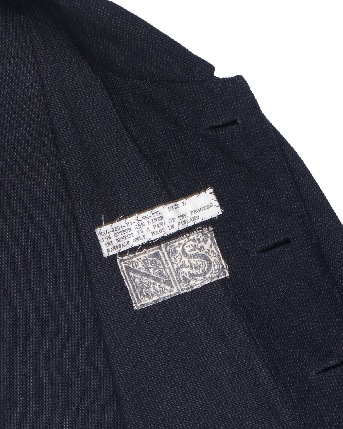 Nosapluna Loose Fit Jacket Cotton Black