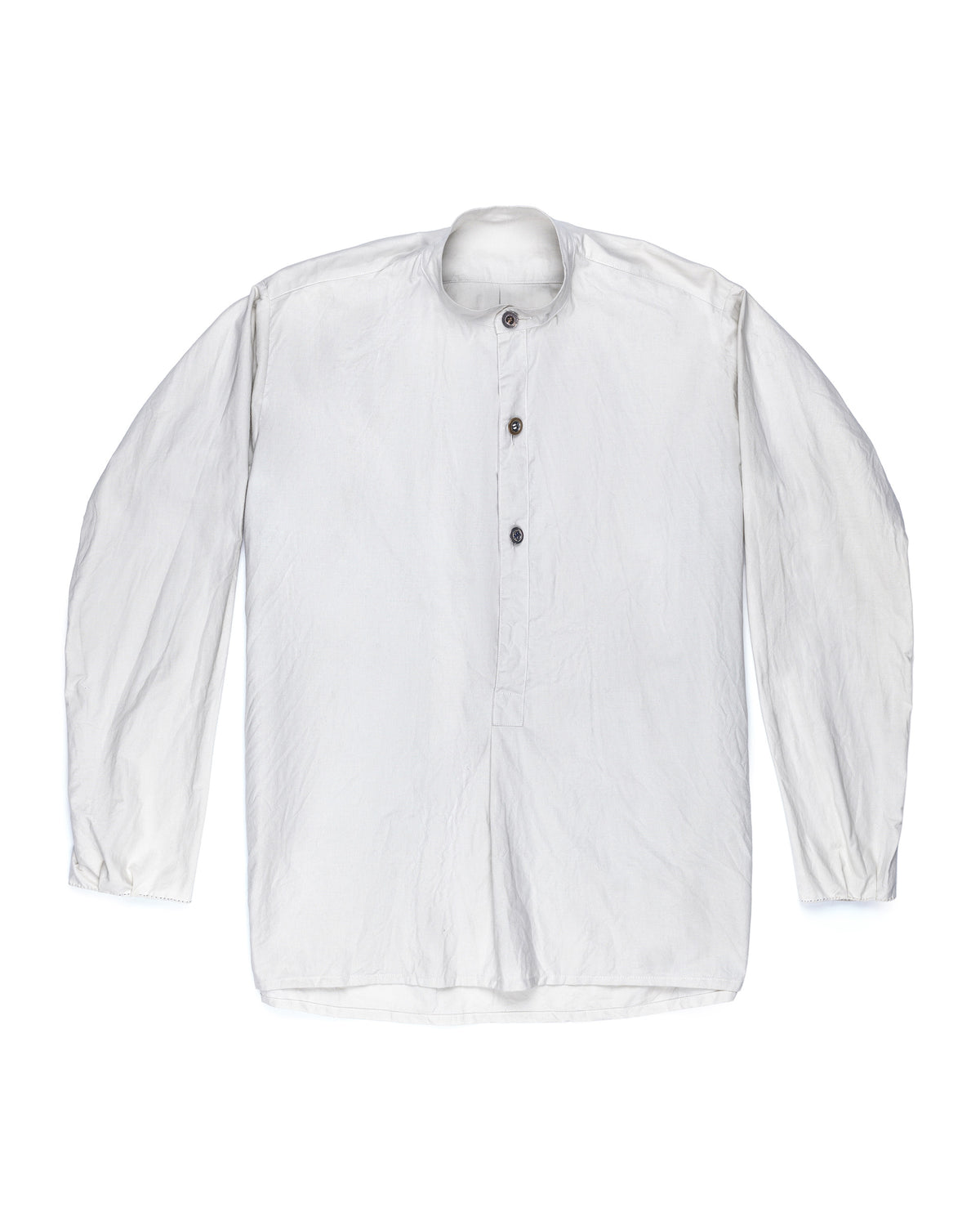 Nosapluna 3 Button No Collar Shirt Green