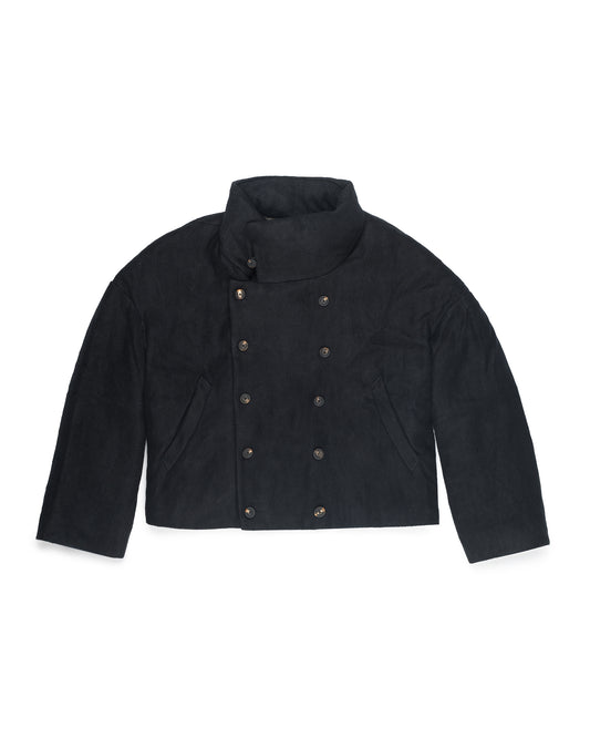 Ziggy Chen Short Duvet Jacket Black