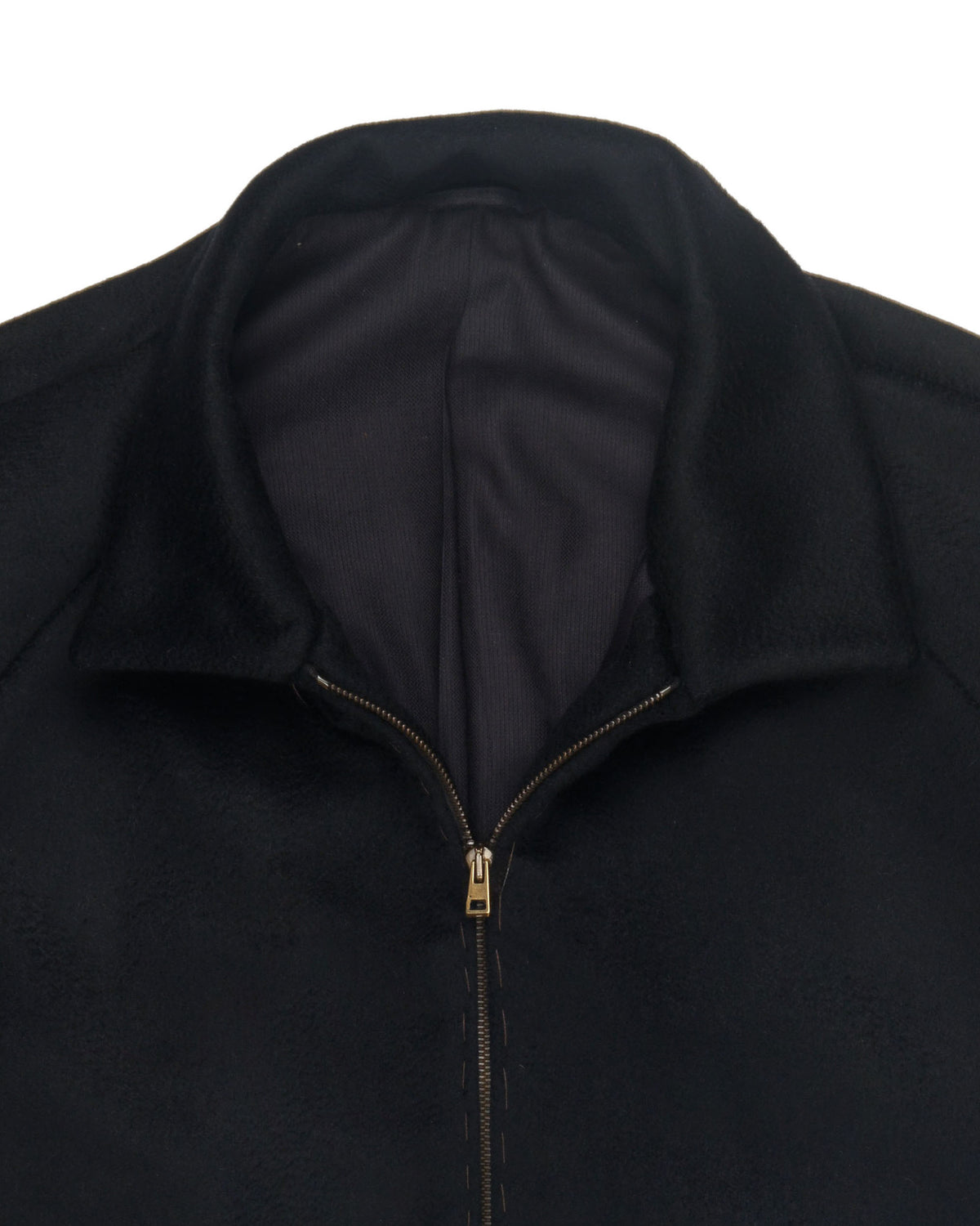 K'ANG Relaxed-Fit Raglan Bomber Jacket Cashmere Off Black