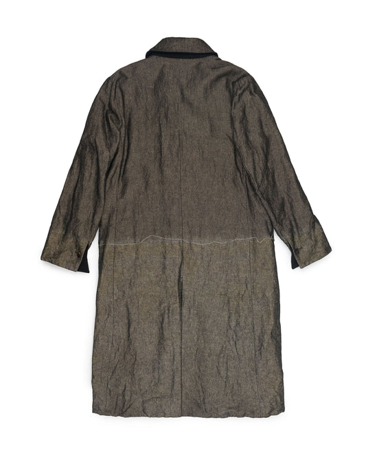 K'ANG Dual Mid-Fit Reversible Coat Sun-Rising Dyed Black / Dark Grey