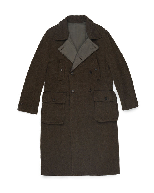 K'ANG Dual Mid-Fit Reversible Coat Military Green / Dark Navy