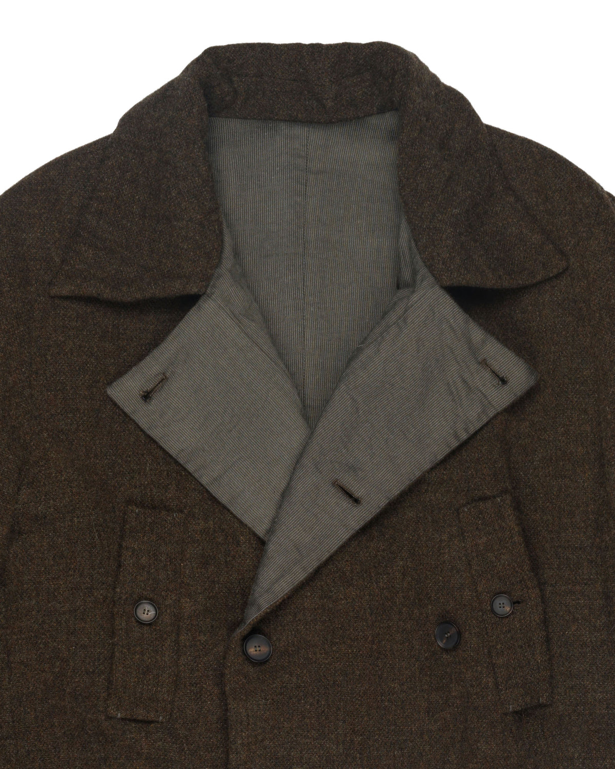 K'ANG Dual Mid-Fit Reversible Coat Military Green / Dark Navy