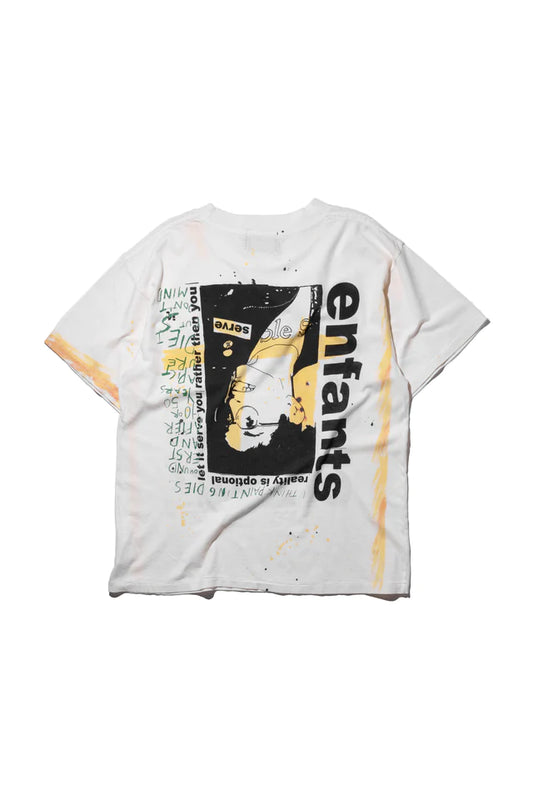 Enfants Riches Deprimes Reality Is Optional T-Shirt with Paint