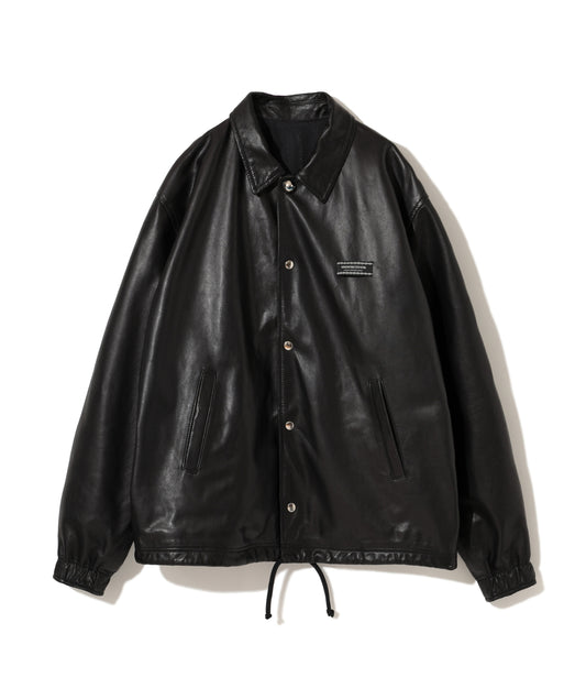 Undercover Leather Coach Jacket