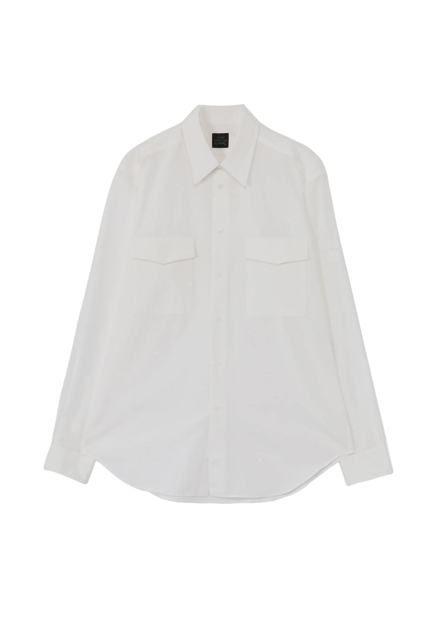 Yohji Yamamoto Flap Blouse White