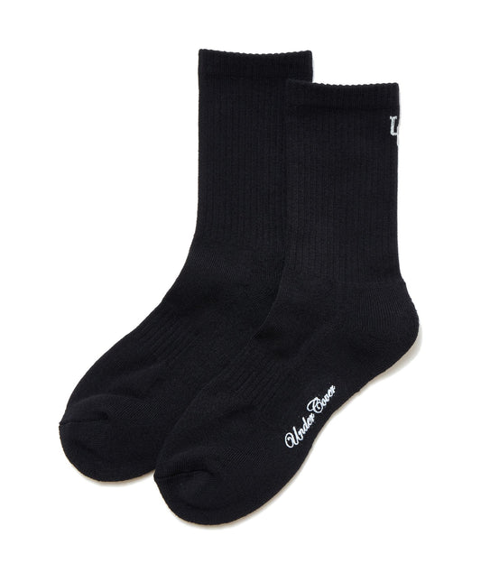 Undercover Black Logo Socks