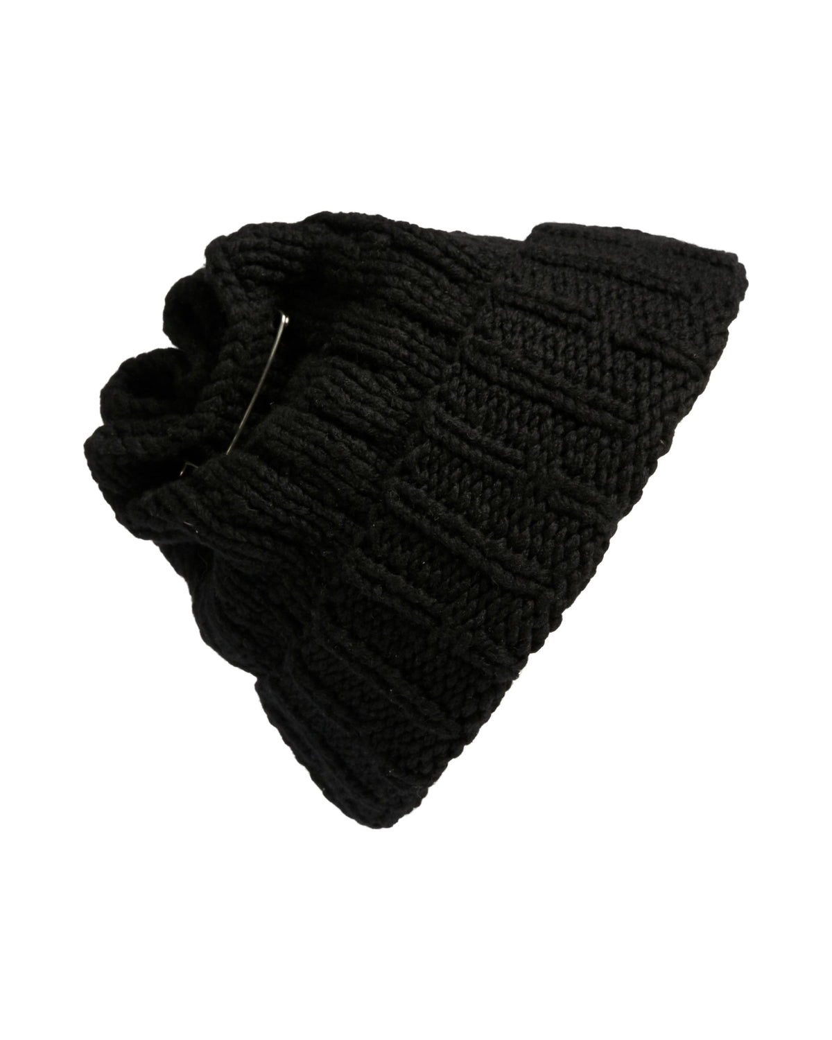 Werkstatt München Cap Tube Trail Safety Pin black cashmere – front