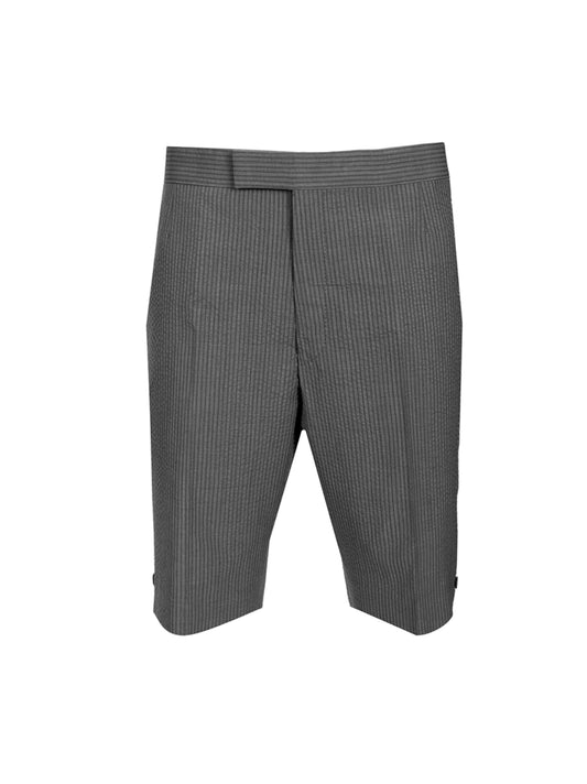 Thom Browne Fit 1 Backstrap Wool Seersucker Short