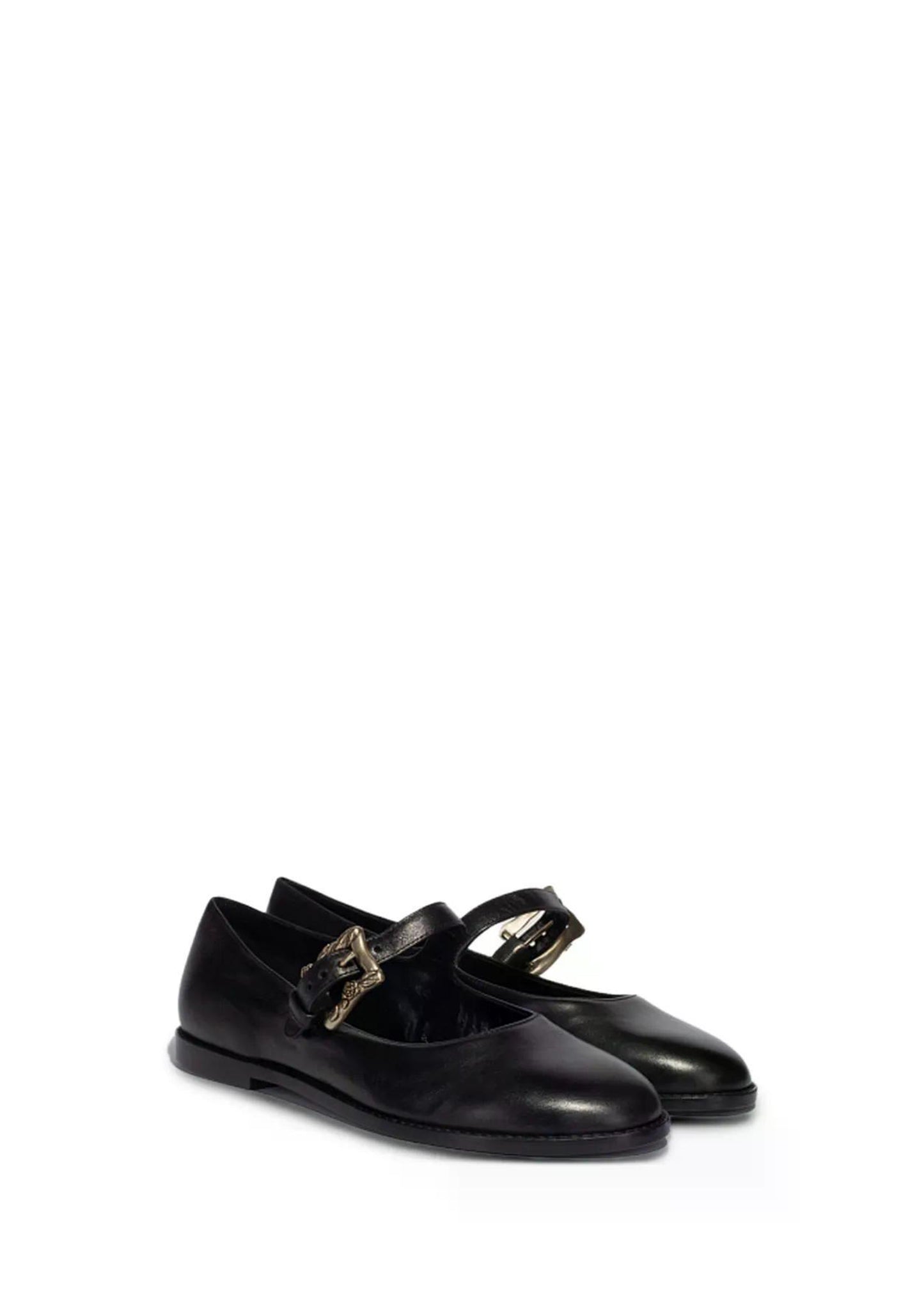 Enfants Riches Deprimes Buckle Embellished Ballet Flats