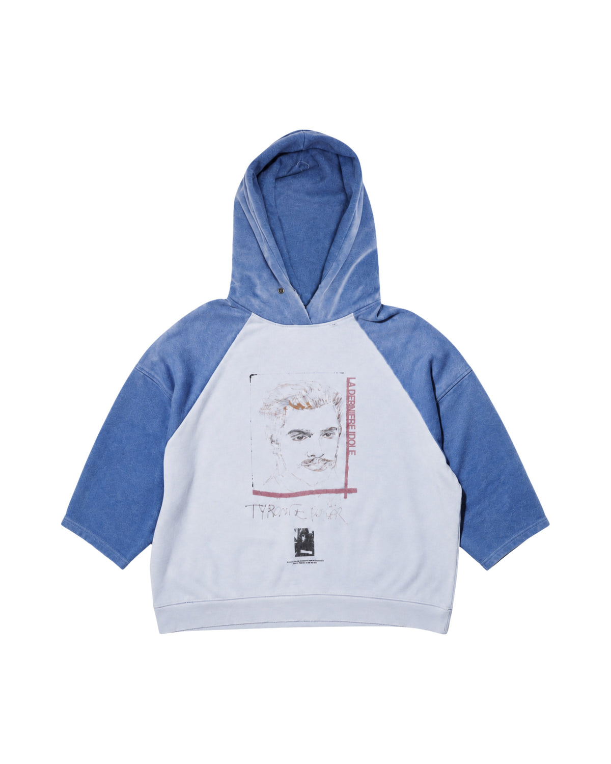Paly Hollywood Tyrone's Cut Off Hooded Sweatshirt Multi – front