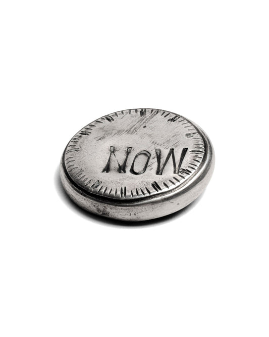 Werkstatt München Badge Now sterling silver – front