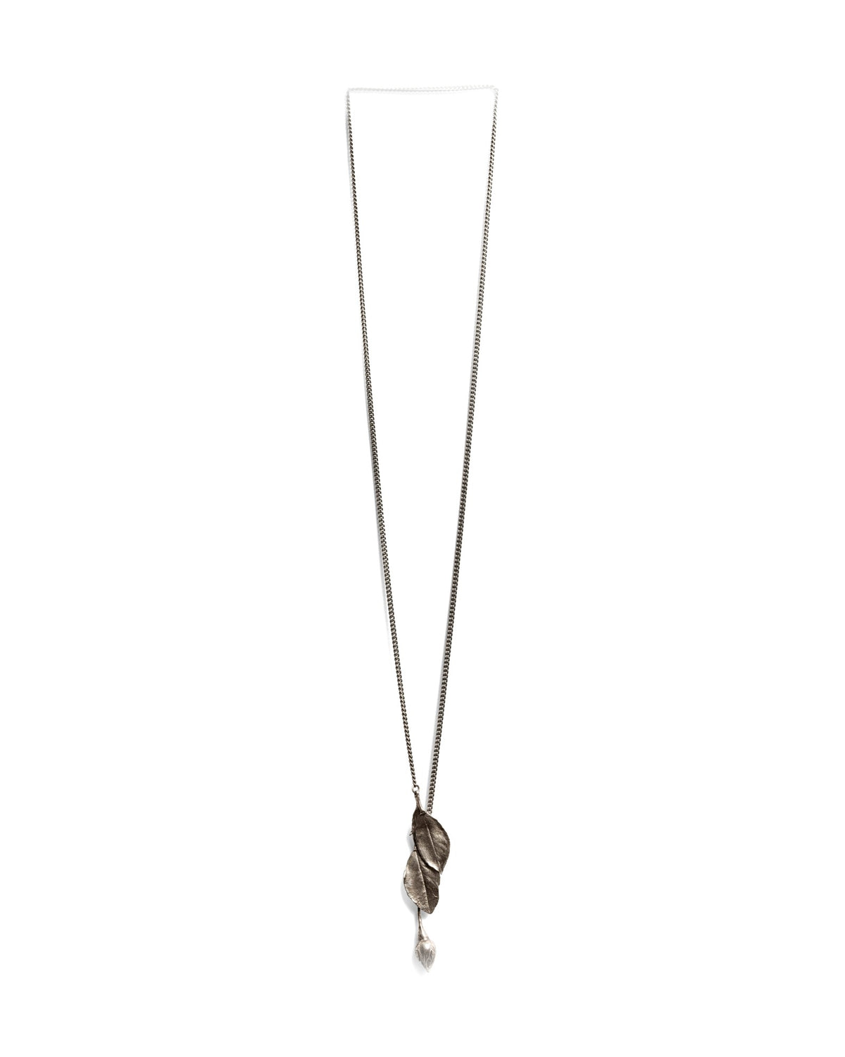 Werkstatt München Fine Chain Rosebud sterling silver – front