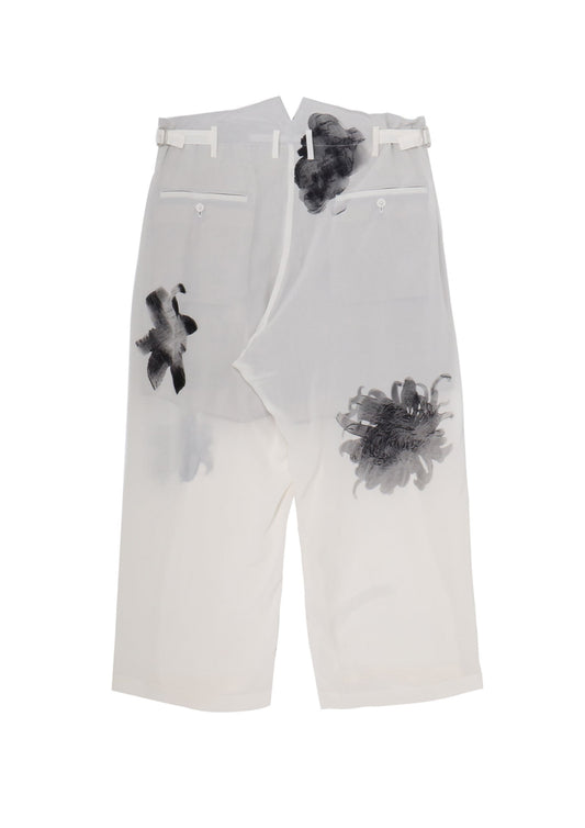 Yohji Yamamoto Suspender Slim Pants