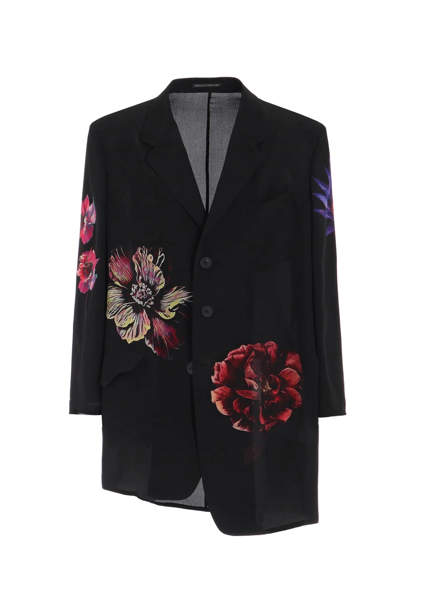 Yohji Yamamoto Flower Print Jacket