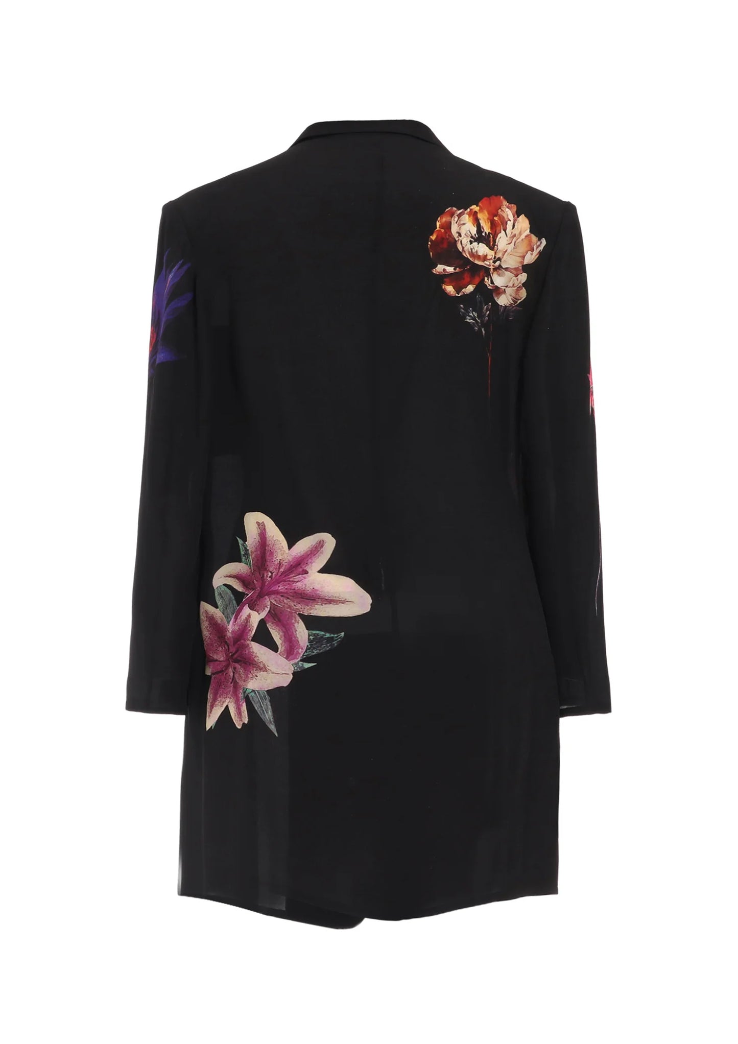 Yohji Yamamoto Flower Print Jacket