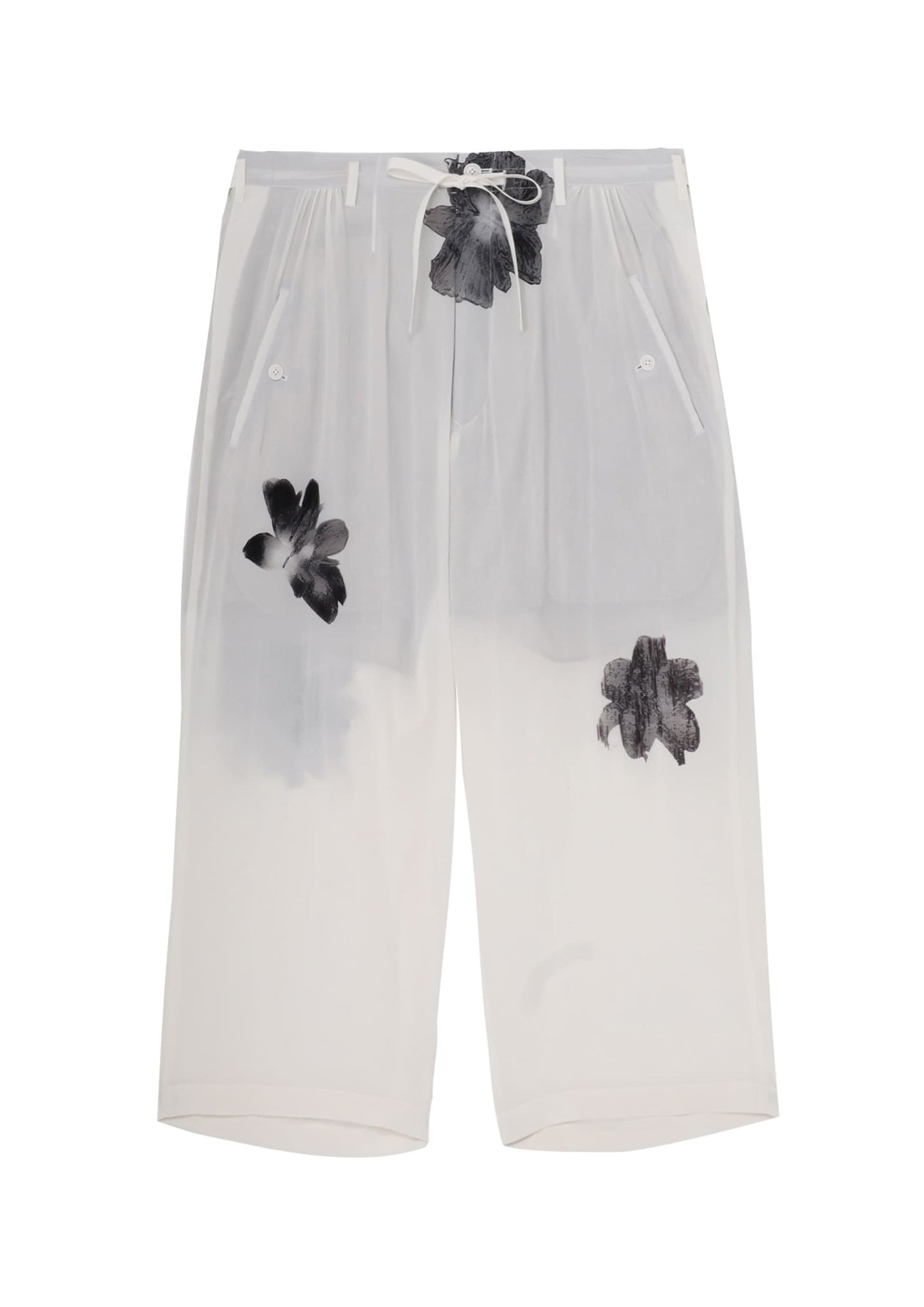 Yohji Yamamoto Suspender Slim Pants