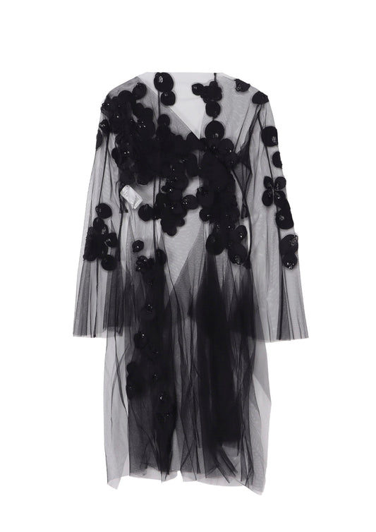 Yohji Yamamoto Bubble Lace Blouse