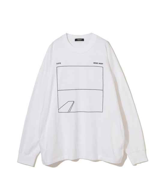 Undercover White Graphic LS T-shirt