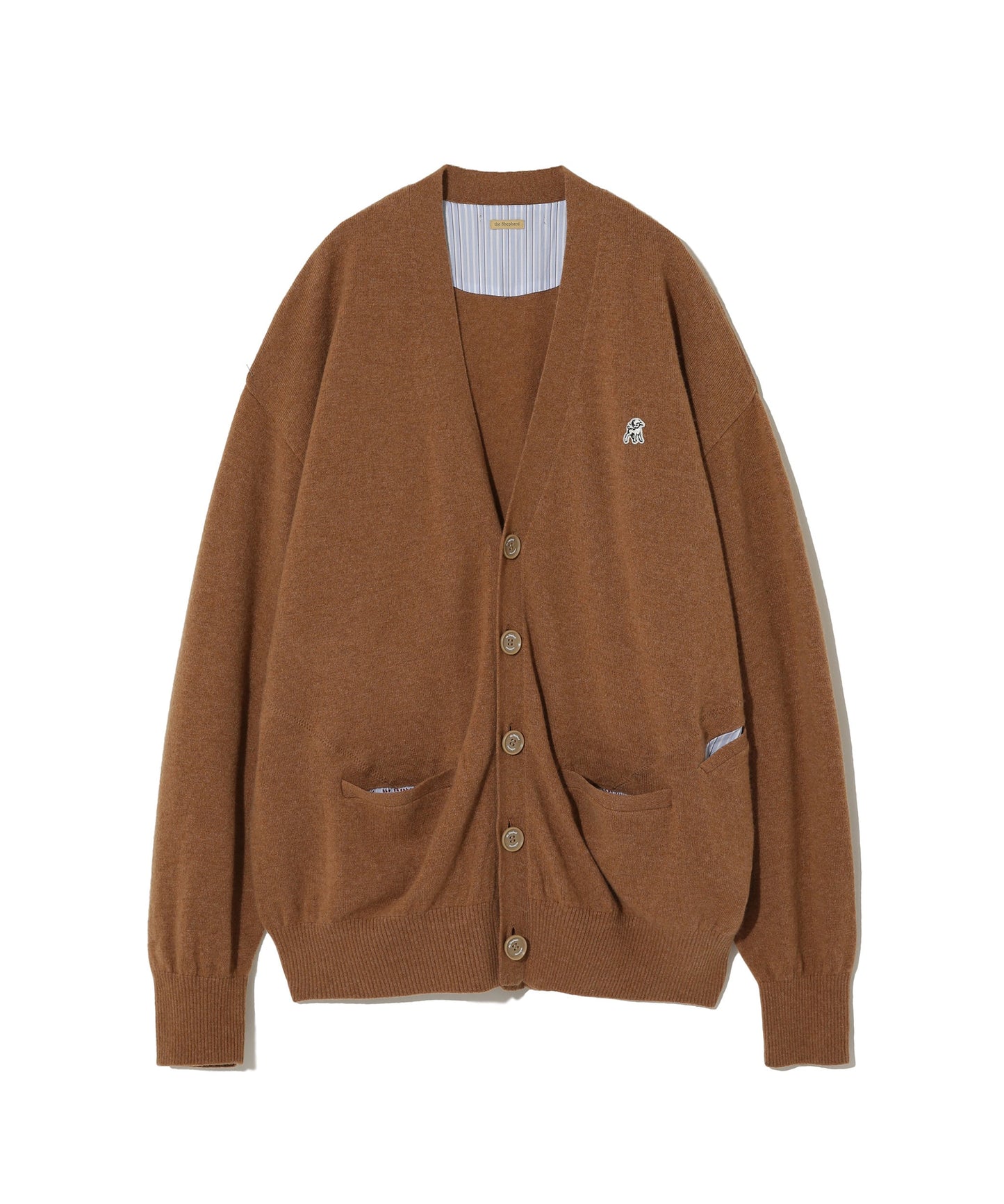 Undercover the Shepherd Camel Cardigan