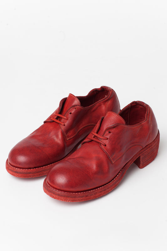 Guidi Red Leather 792z Derby