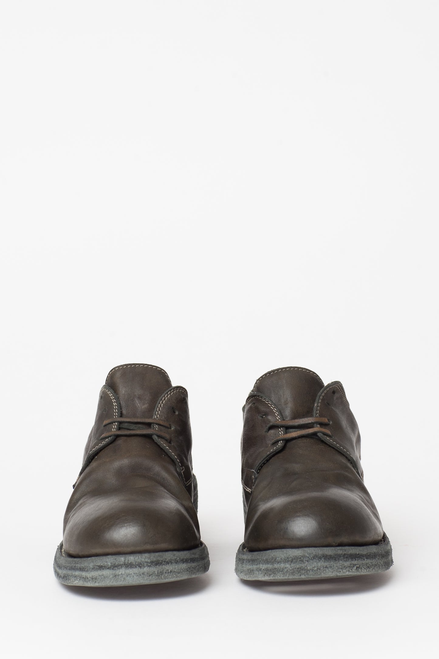 Guidi Green Leather 792z Derby